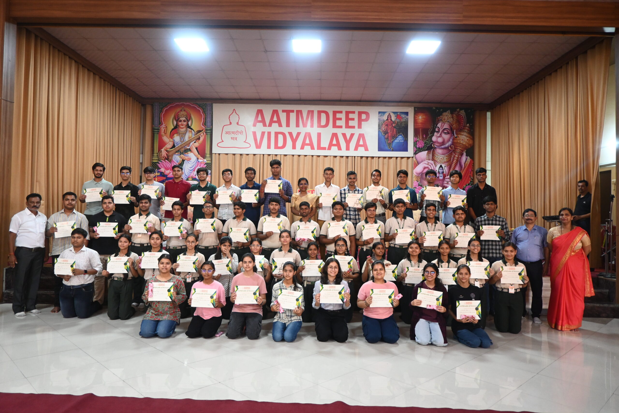 Felicitation Ceremony for CBSE Board Toppers at Our School